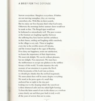 A Brief for the Defense